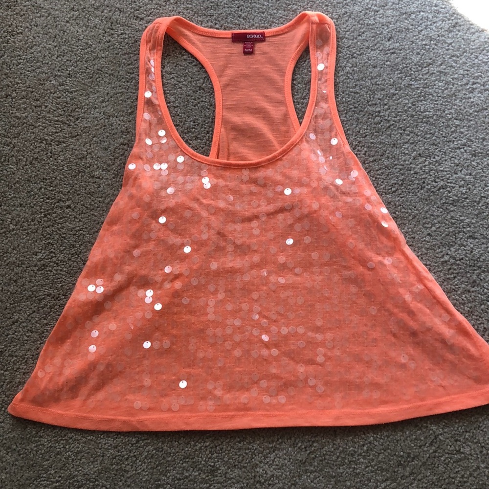 Bright Coral Tank Top